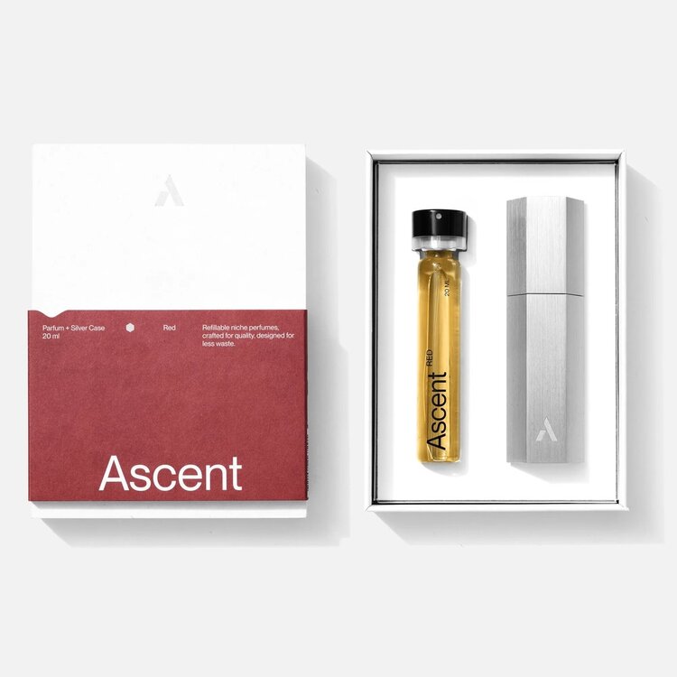 Ascent Pack Silver Case 'Red'