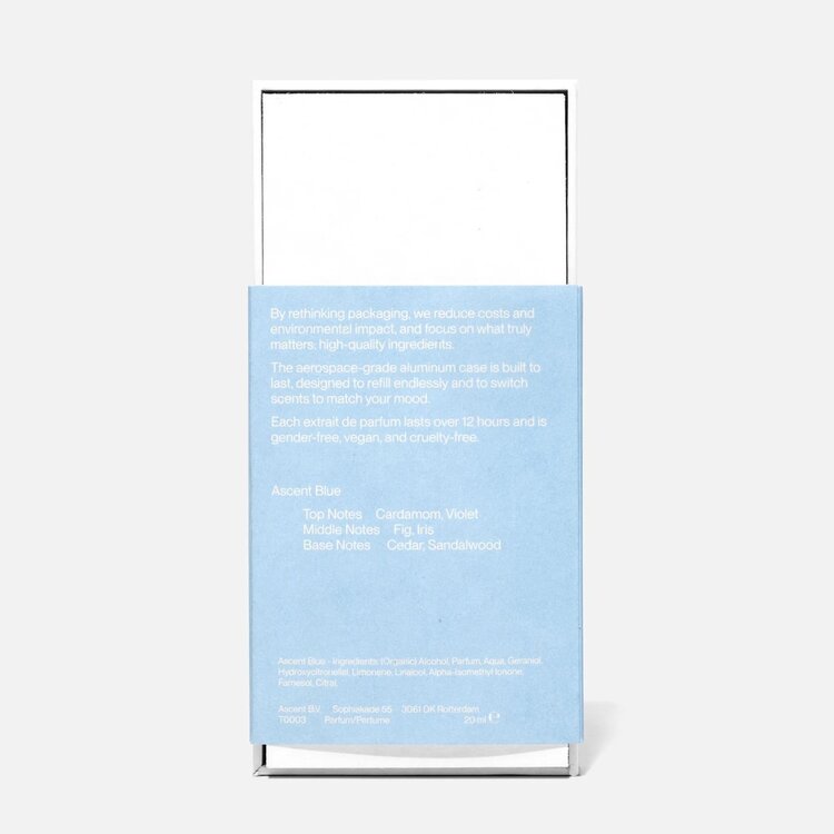 Ascent Perfume Refill + Spray 'Blue'