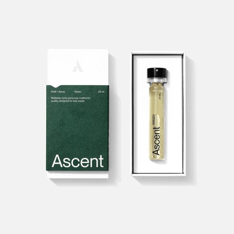 Ascent Perfume Refill + Spray 'Green'