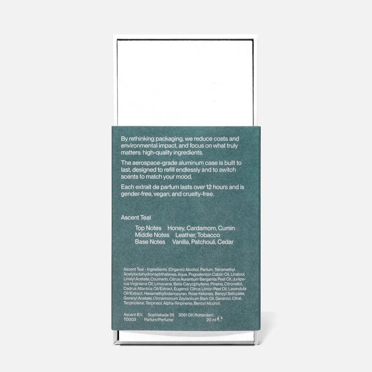 Ascent Perfume Refill + Spray 'Teal'