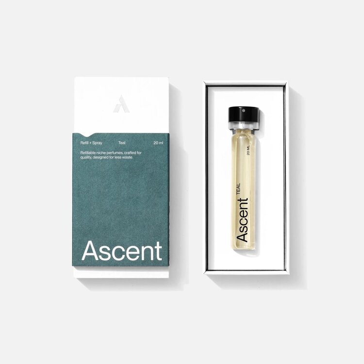 Ascent Perfume Refill + Spray 'Teal'