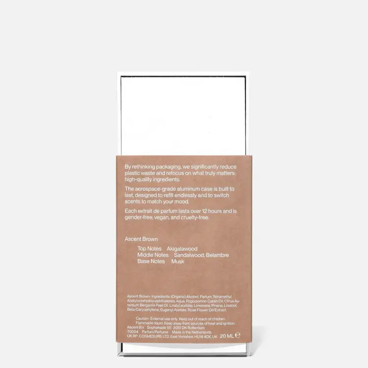 Ascent Perfume Refill + Spray 'Brown'