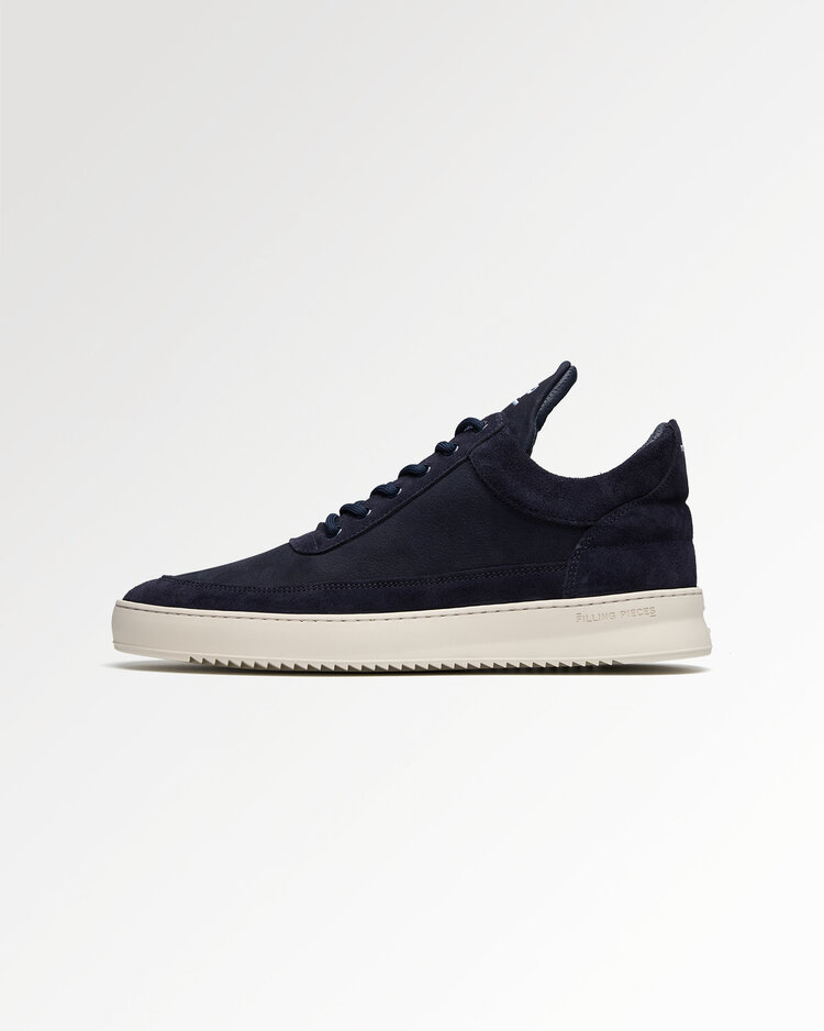Filling Pieces Low Top Suede Grain 'Navy'