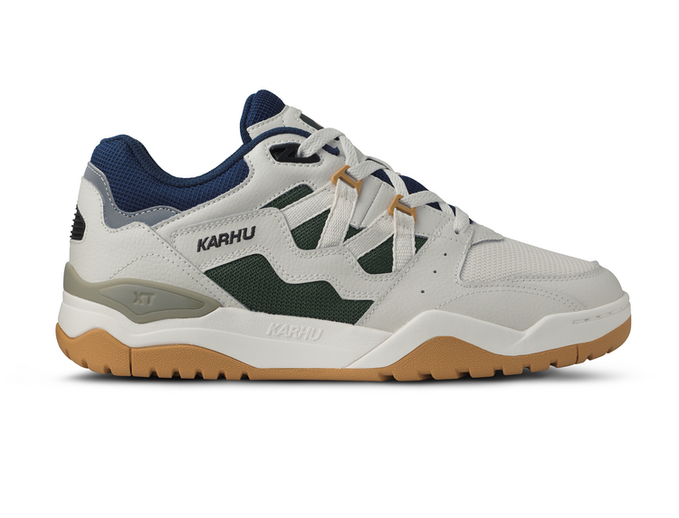 Karhu Karhu Fusion XT lifestyle Sneaker -'Blanc De Blanc / Blue Opal'