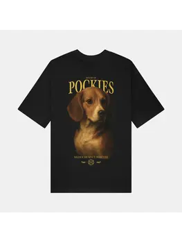 Pockies Beagle Tee 'Black'