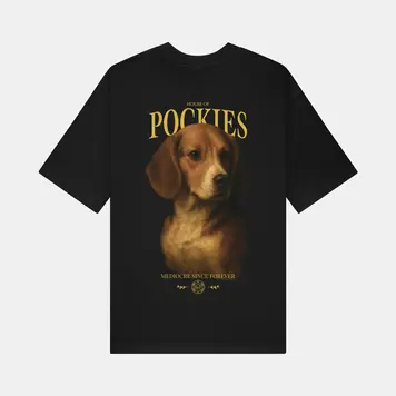 Pockies Beagle Tee 'Black'