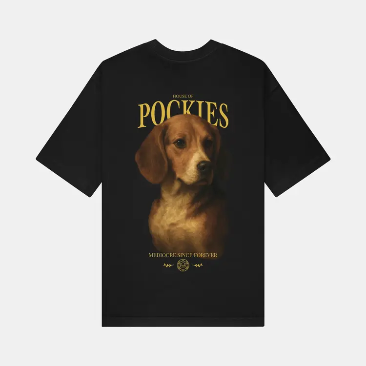 Pockies Beagle Tee 'Black'
