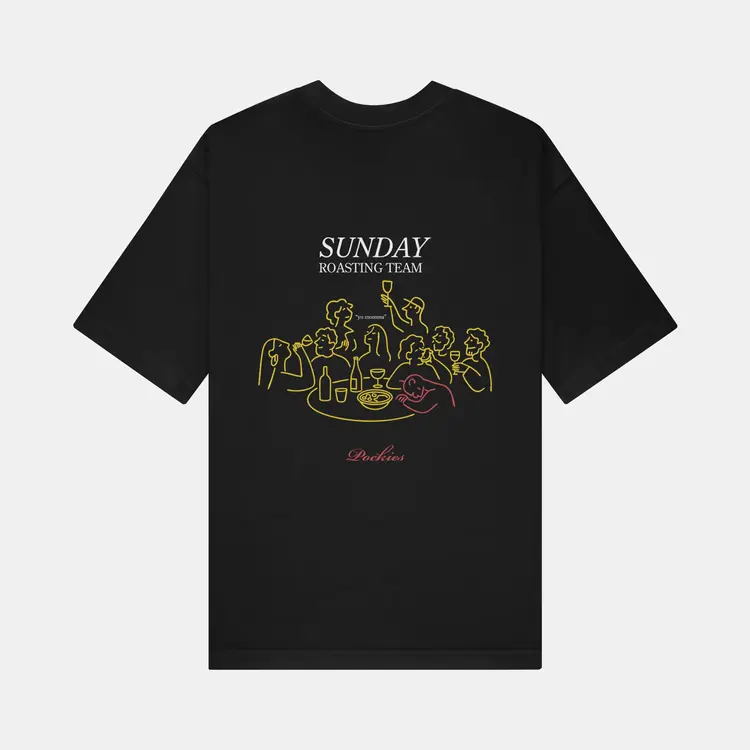 Pockies Sunday Roasting Tee 'Faux Black'
