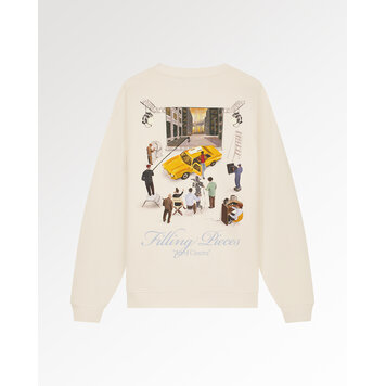 Filling Pieces Sweatshirt Film Set 'Antique White'