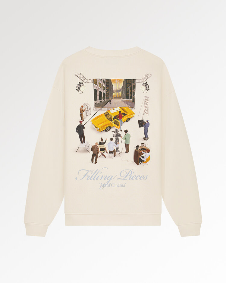 Filling Pieces Sweatshirt Film Set 'Antique White'