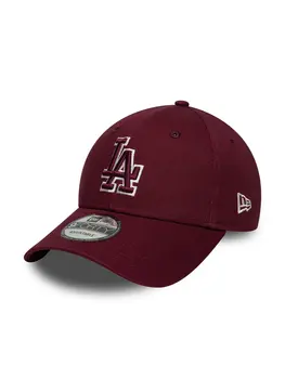 New Era Los Angeles Dodgers Team Outline 9Forty 'Bordeaux'