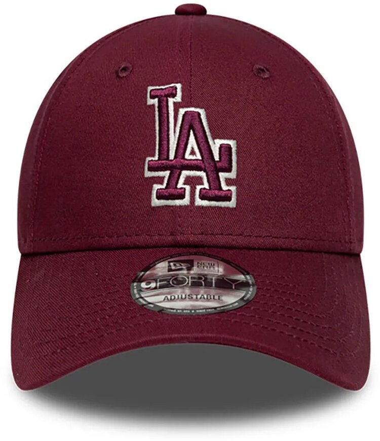 New Era Los Angeles Dodgers Team Outline 9Forty 'Bordeaux'