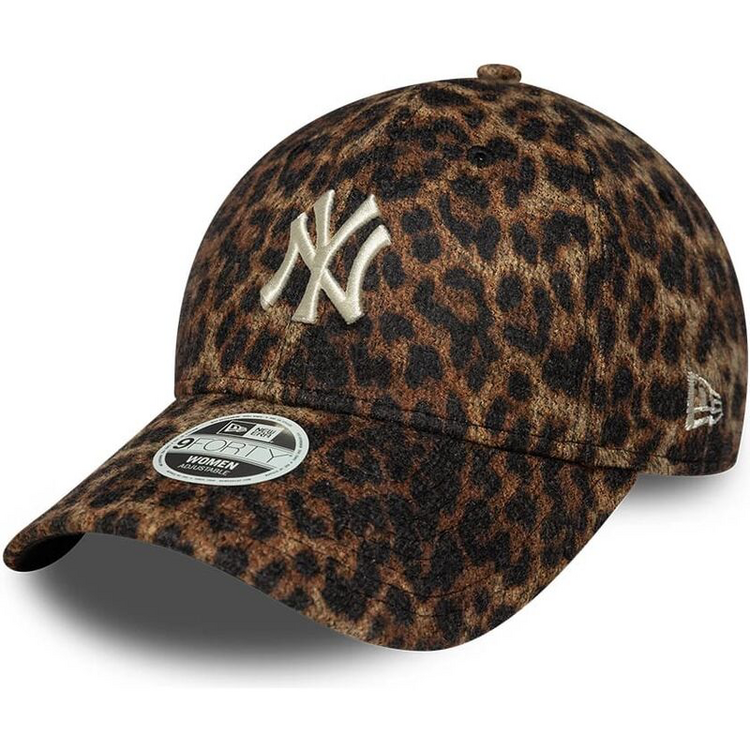 New Era New York Yankees Cosy 9Forty Leopard 'Brown'