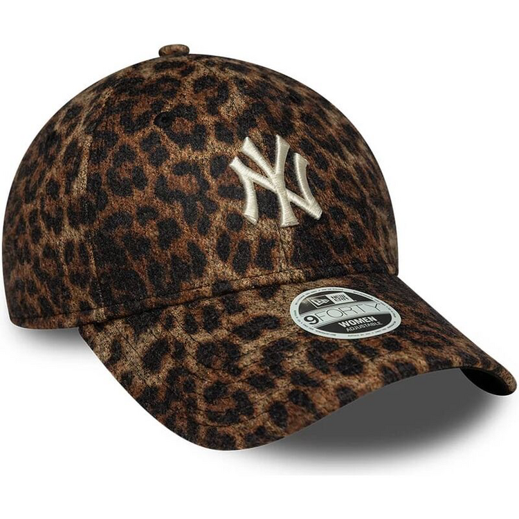 New Era New York Yankees Cosy 9Forty Leopard 'Brown'
