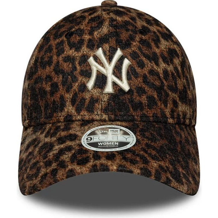 New Era New York Yankees Cosy 9Forty Leopard 'Brown'