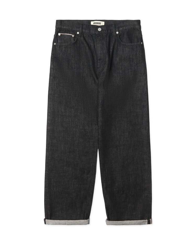 Woodbird Rami Selvedge 'Black'