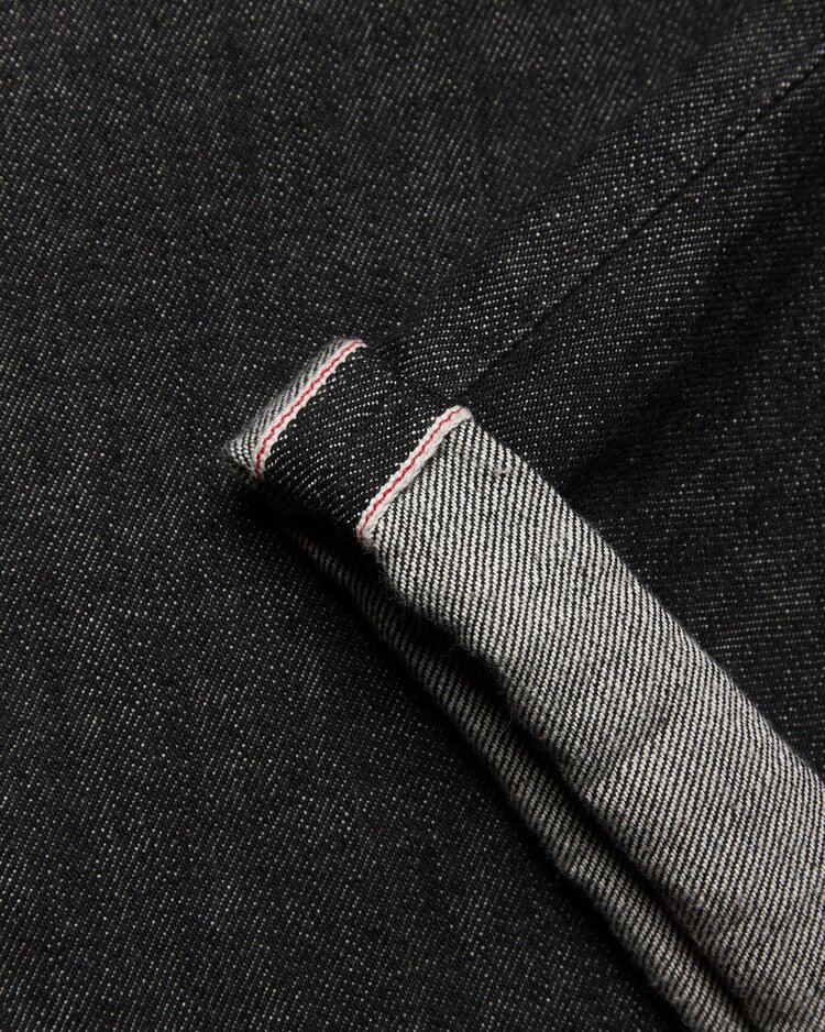 Woodbird Rami Selvedge 'Black'
