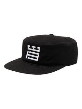 Woodbird Yin Pillbox Cap 'Black'