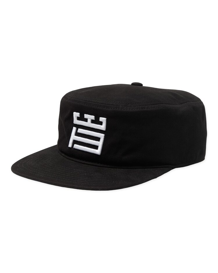 Woodbird Yin Pillbox Cap 'Black'