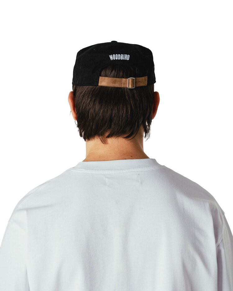 Woodbird Yin Pillbox Cap 'Black'