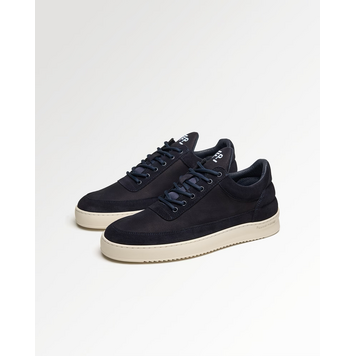 Filling Pieces Low Top Suede Grain 'Navy'