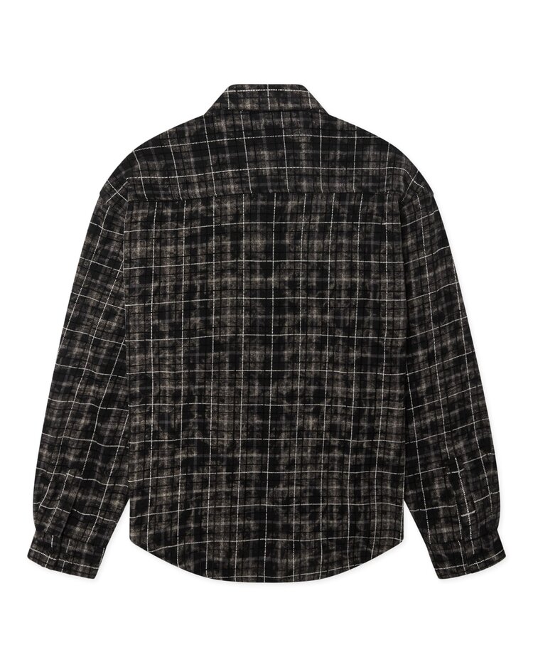 Woodbird Jong Wash Check Shirt 'Black White'