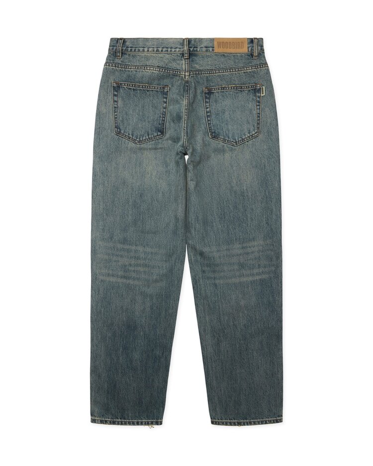 Woodbird Leroy Vintage Jeans 'Washed Mid Blue'