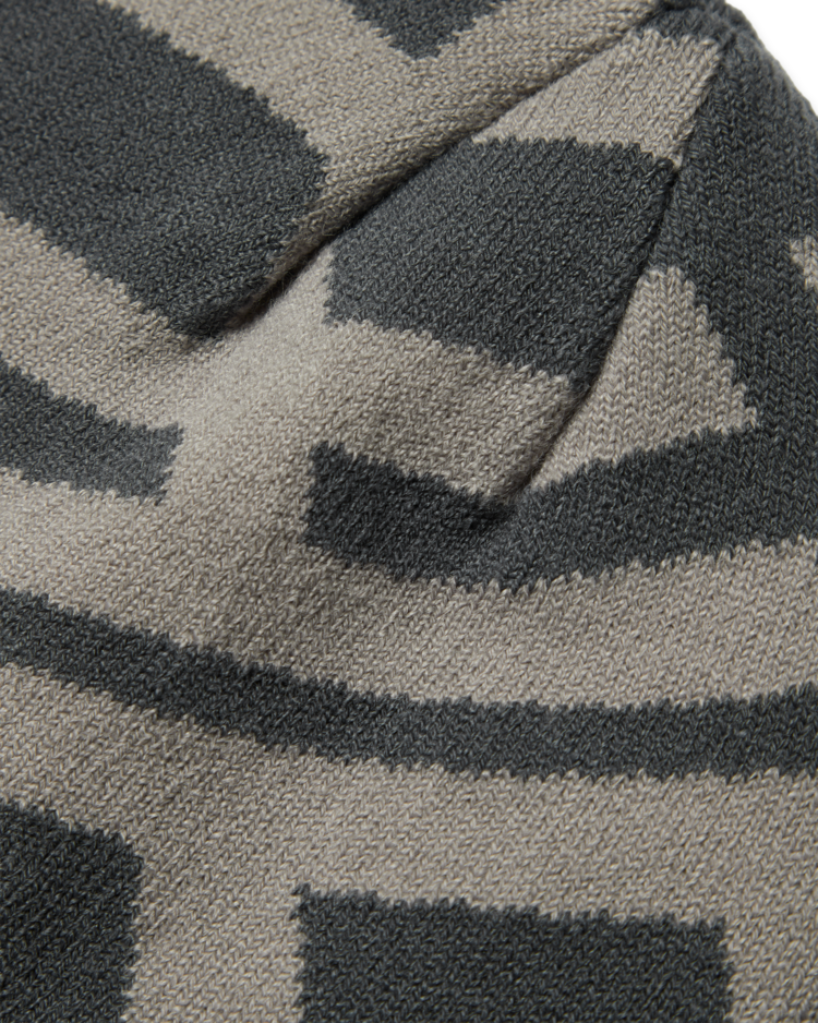 Woodbird Yan JQ Art Beanie 'Blue / Gray'