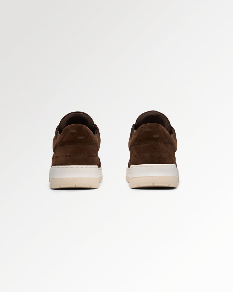 Filling Pieces Low Vise Suede 'Chocolate'