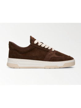 Filling Pieces Low Vise Suede 'Chocolate'