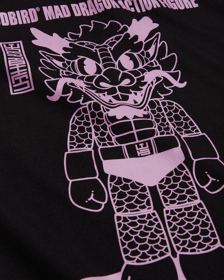Woodbird Beam Action T-shirt 'Black'