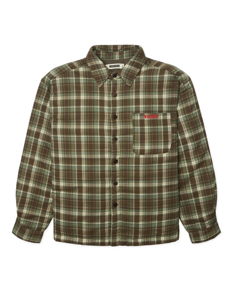 Woodbird Tong Padded Jacket 'Dark / Olive-Lime'