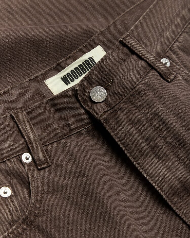 Woodbird Leroy Brown Jeans 'Washed Brown'