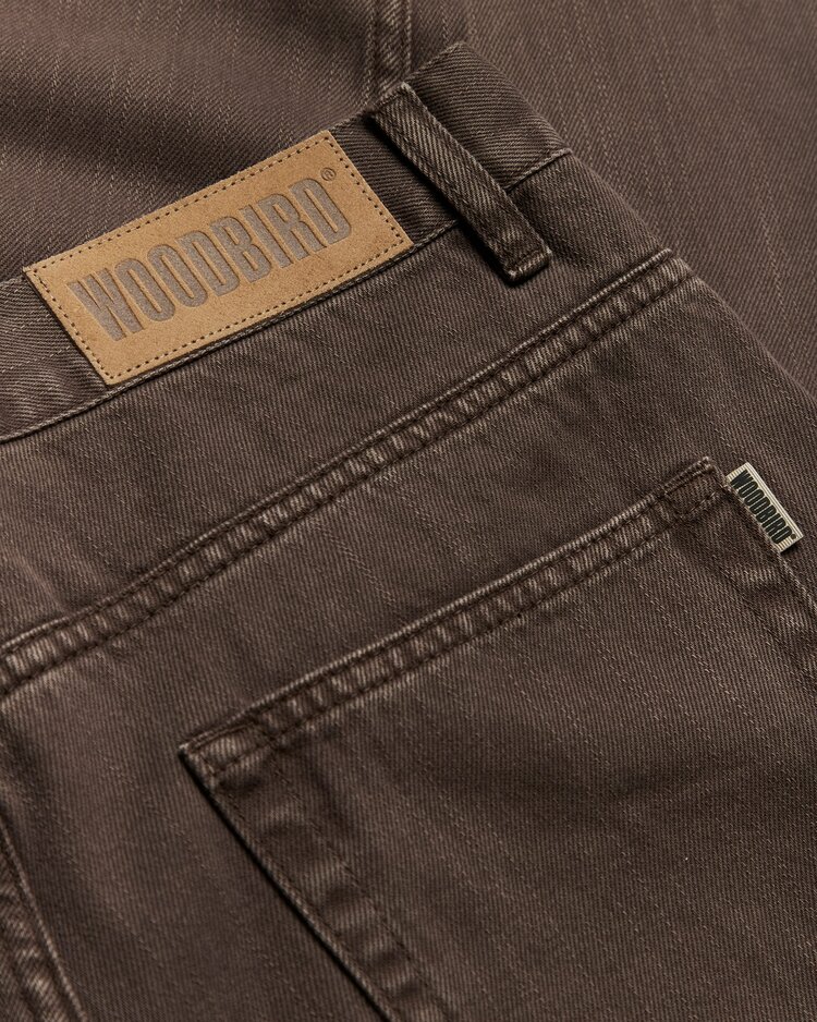 Woodbird Leroy Brown Jeans 'Washed Brown'
