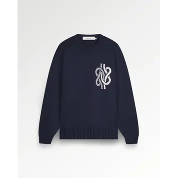 Filling Pieces Knit Sweater Knot 'Navy'