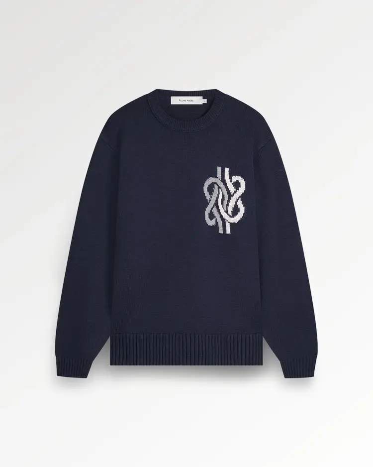 Filling Pieces Knit Sweater Knot 'Navy'