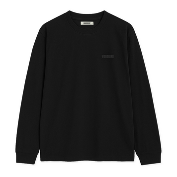 Woodbird Baine LS T-shirt 'Black'