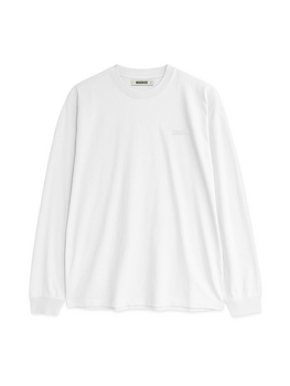 Woodbird Baine LS T-shirt 'White'
