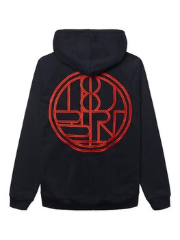 Woodbird Paw Emblem Zip Hoodie 'Dark Navy'