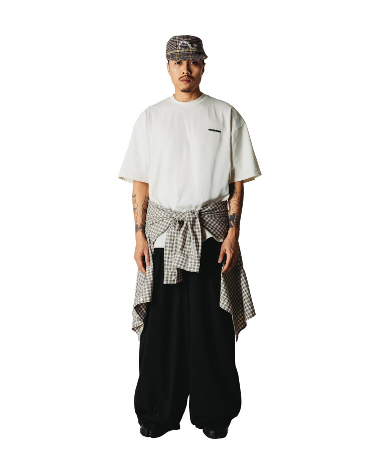 Woodbird Beam Tram T-Shirt 'Off White'