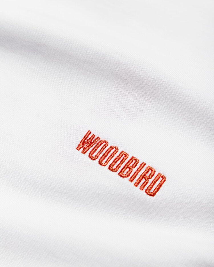Woodbird Baine Cook T-Shirt 'White'