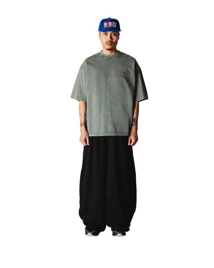 Woodbird Beam Tinted T-Shirt 'Dusty Green'