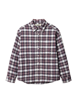 Woodbird Jong Em Check Shirt 'Red Check'