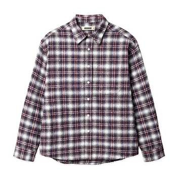Woodbird Jong Em Check Shirt 'Red Check'