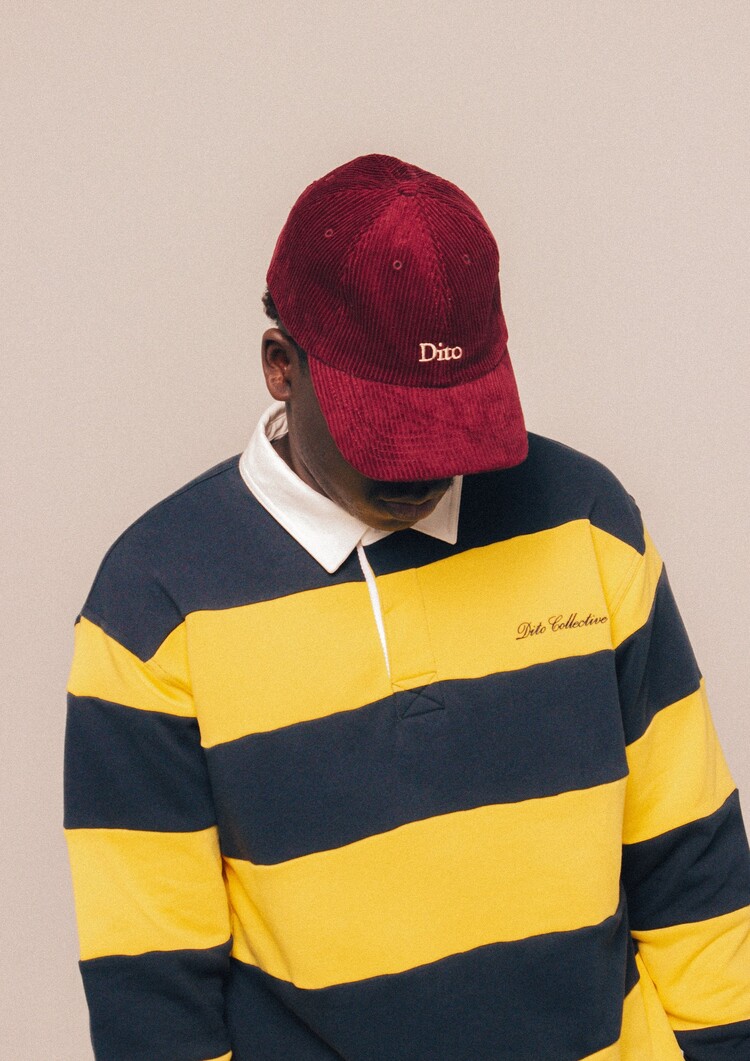 Dito Collective Winter Corduroy Cap 'Burgundy'