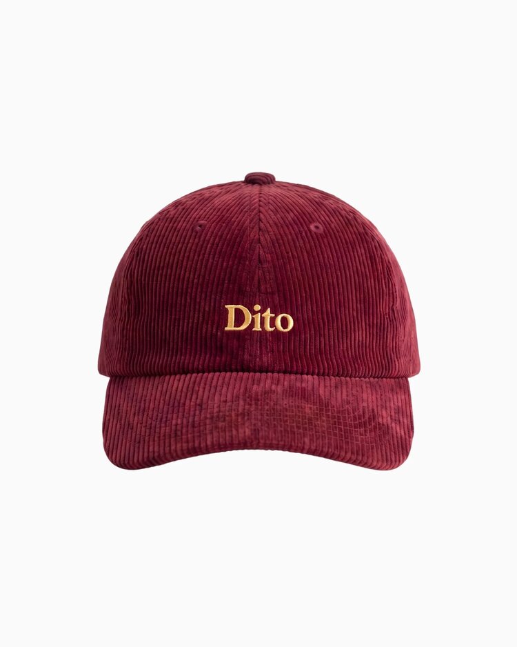 Dito Collective Winter Corduroy Cap 'Burgundy'