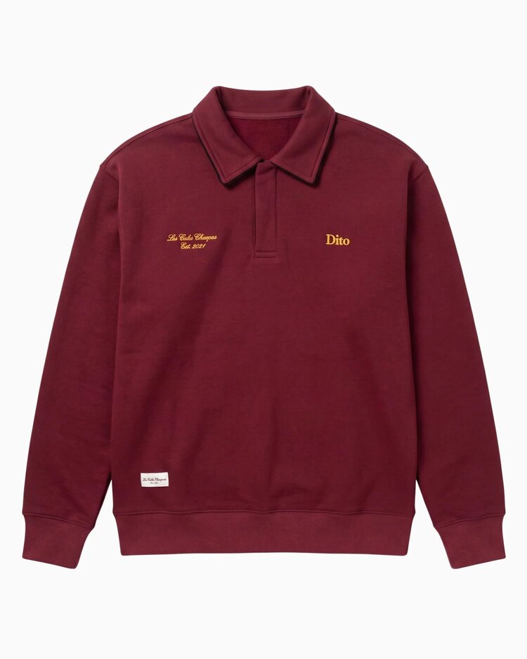 Dito Collective Quarter Zip 'Red'