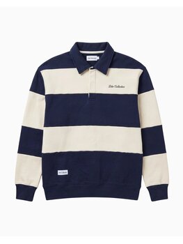 Dito Collective Quarter Zip Striped 'Marine'