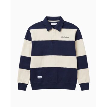 Dito Collective Quarter Zip Striped 'Marine'