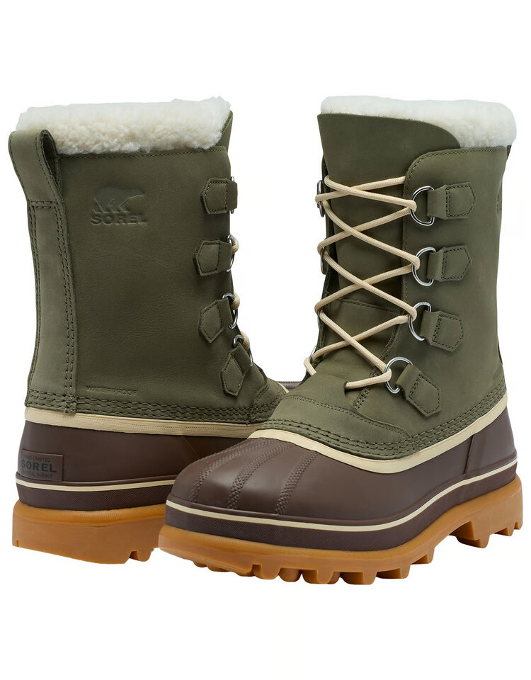 Sorel Caribou WP 'Stone Green / Tobacco'